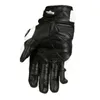 Cinq doigts gants moto noir course véritable cuir moto blanc route équipe gant hommes été hiver 230823