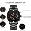 Horloges NIBOSI Relogio Masculino Herenhorloges Topmerk Luxe Beroemd herenhorloge Mode Casual chronograaf Militair quartz horloge 230823