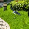 정원 장식 내구성 스테이크 로커 독수리 동상 아트 새 안뜰 바람개비 장식 장식