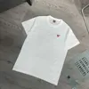 T-shirty męskie dobre jakość małe serce haft haftowy ludzki moda T-shirt Mężczyźni 1 1 Human Made Kobiety T Shirt Cute Tees Męs Mężczyźni Ubranie