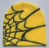 Designer breitanies spider web hoed heren y2k gebreide herfst winter warme beanie hoed dames schedels beanie baggy slouchy y0ay#