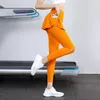 Women's Two Piece Pants High Waist Legging Nylon Elasticity Gymwear Workout Running Activewear Yoga Pant Hip Lifting Trainning Fake Two Skirt Pants 230823
