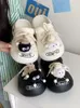 Slippers Slipper Slipper Women Black and White Cute Coal Ball Casal Sapatos Diy Hole em Men Sandals Beach Fora do jardim 230822