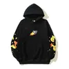 Sweatshirts Mens Designer Hoodies Fashion Streetwear Street Trendy Rz Foam Letter Print Spaceship Kanyes Matching Hoodie