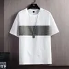 Men's T Shirts Summer Fashion Solid Color Short Sleeve Tops Tee Men Casual Linen Fabric Clothes