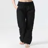 LL yoga Women's Yoga Gym loose full length Pants Wide Leg Pants Workout Running Women Exercise Trousers 4 Way Stretch capris With Pockets Top SELL