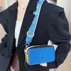 Retail Women Bags New 2023 Contrast Color Small Square Bag Trend Letter Single Shoulder Messenger Bag M00309263n