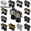 Broderickカスタマイズ22 Jones Football Jerseys Pittsburghs Kenny Pickett T.J.ワットポラマルジョージピケンズニーハリスマンレディースユース