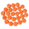 Dekorative Blumen 25/50pcs 3,5 cm künstlicher Schaumkürbisse Simulation Fälschliches Gemüse Ornament DIY BRACHTE Geburtstag Hochzeitsdekor Halloween