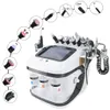 Przenośny salon 10in1 Użyj wodorotu twarzy Deep Clean Spa Hydrodermabrazion Oeygen Peel Microdermabrasion Hydro Machine