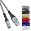 3A fast charging cable Type-C USB phone data cable V8 interface Braided fabric cable