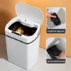 Poubelles Poubelle intelligente pour cuisine maison maison intelligente poubelle poubelle salle de bain capteur automatique poubelle poubelle outils de nettoyage 230823