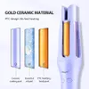 Curling Irons CkeyiN 32mm Automatic Hair Curler for Women Tourmaline Ceramic Curling Iron Rotating Roller Auto Rotary Fast Heating Styling 230822