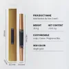 Batom fosco fosco multifuncional de batom-canela Solid Solid Easy Aplique Labelista Private Lipsick Liner 2 em 1 maquiagem em massa personalizada 230823