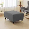 Chair Covers Rectangle Footrest Stool Cover Durable Slipcover For Oversized Scratch-proof Easy Installation Protect Enhance