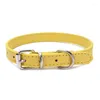 Hondenkragen Pet Collar Classic Solid Basic Polyester Nylon met Quick Snap Buckle Canh Harness