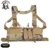 Men's Vests Military Equipment TCM Chest Rig Airsoft Tactical Vest Military Pack Magazine Pouch Holster Molle System Waist Men Nylon 230822