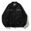 패션 디자이너 의류 캐주얼 코트 재킷 아우터웨어 고품질 grailz 가을 겨울 하이 스트리트 백 Zip Flight Jacket Archive Jacket Kenijima 같은 스타일