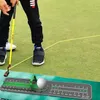 Andra golfprodukter Precision Avstånd som sätter borrgrön Mat Ball Pad Mini Training AIDS Tillbehör 230822