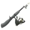 Boat Fishing Rods Carbon Fiber Rod Superhard Ice Fly Lure With High Quality Reel Tackle set De Pesca 1.4m Length 230822