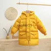 Manteau en duvet Russie Nouvel hiver long épais doudoune pour fille garçons vêtements à capuche Parka manteau enfants Snowsuit vêtements d'extérieur J230823