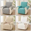 Tampas de cadeira Reclinner Sofá Quilted Sofá Cushion Costo Pad Couch Slipcover Protector PET Solid Color Setor para casa El El