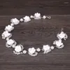 Hair Clips Arrival Jewelry Luxury Shell Flower Pearl Ornaments Headband For Fashionable Women Lead The Act Role