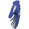 Пять пальцев перчатки Gvovlvf Mens Golf Glove One Pc Пара 2 варианты цвета улучшенная система Grip Coole Comply Blue White Left Right Hand 230823