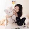 Halloween Bat Round Rolling Bat Rabbit Plush Sweet Throw Pillow Pillow Pillow Pillow Play Toy Decoration Wholesale Stock