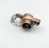 Keychains 50 stcs/partij dubbele zijden turbine sleutelhanger auto twin turbo sleutelhang spin ring ring sleutelhangersgroothandel mixorder