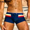 set Taddlee Brand Costumi da bagno da uomo Swim Boxer Trunks Breve sexy Surf Nuoto Bikini Taglio quadrato Costumi da bagno Costumi da bagno Boardshorts