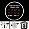 Silicone Seal Aluminum Pressure Cooker Distiller Parts Pot Cover Rubber Ring 16-32cm Food Grade Material Cooking Sealing