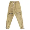 Mens vrachtbroeken Drawtring Overalls Joggers Casual sport tactisch werk multi-pocket mode camouflage outdoor long-broekslf20230824.