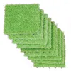 装飾的な花30x30cm人工芝生草地シミュレーションモス芝の偽の植物グリーングラスグラスマットカーペットdiyマイクロランドスケープホーム装飾