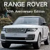 Diecast Model Auto Large 1/18 Range Rover SUV Off-road Voertuig Alloy Model CAR Diecast Scale Static Collection Sound Light Toy Car Cadeau voor kinderen 230823