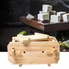 Tofu Maker нажатие тофу пресс -формы деревянная коробка для кухонного панели Home Использование HKD230824