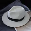 Berets Men Hats Summer Sun Women Straw Hat For Man Big Head Top Elegant Gentle Banquet Gift Quality Cap 230823