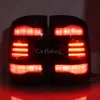 Sakljus för Dodge Ram 1500 2500 3500 2009-2018 LED-stil Rinnande signalbroms Vändande baklampan Assembly