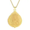 Pendentif Colliers Todorova Méditer Lotus Bouddha Collier en acier inoxydable pour hommes Femmes Lucky Amulet Bijoux Charme Cadeaux