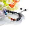 Strand Ashmita 2023 7 Chakra White Volcanic Stone Armband Man Fashion Women Gift For Girl Boy Beautiful Beads