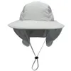 Berets Outfly Summer Sun Hat Men Kobiety wielofunkcyjne UV -szeroko wyprawne rybakowe ochrona szyi Rybus