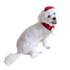 Vêtements pour chiens capuchons drôles chapeau de compagnie de conception armée mignonne avec écharpe accessoires de costumes élégants confortables doux