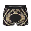 Caleçons Art déco Vintage 1920 époque The Great Gatsby Homme culottes sous-vêtements pour hommes imprimés Shorts Boxer slips