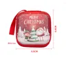 Charm Armband 2023 Jul Snowman Elk Snowflake Ornament Diy Colorful Crystal Children Armband Gift Set Smycken