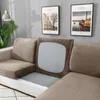 Stollekläder Elastic Velvet Sofa Seat Cushion Covers för vardagsrumskudde Chaise Longue Luxury Corner L Formmöbler Sofa Slipcovers 230824