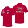 Ford F1 T-shirt da motociclista a maniche corte con stampa 3D da uomo, per sport fuoristrada NLNJ NLNJ