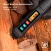 湿気メーターペンタイプのデジタルウッドモイスチャーメーターLCDディスプレイピンタイプの材木湿気検出器コンクリートセメントレンガ湿水メーター230823