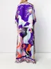 Abiti casual abiti maxi per donne 2023 primavera estate sciolta chic chic elegante gonna lunga per scollo kaftan abiti per le vacanze