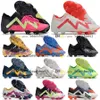 Sac cadeau Chaussures de football de qualité Future Ultimate FG Premium Pelouse naturelle Neymars Chaussures tricotées Hommes Cuir souple Crampons d'entraînement confortables Taille US 7-11.5