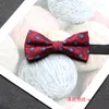 Bow Ties Linbaiway Classic Polyester Print Bowties For Wedding Mens Neck Neckwear Tuxedos Bowtie Man Cravat Accessories